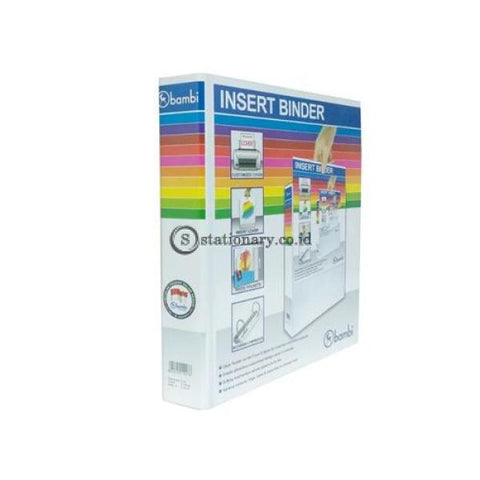 Bambi Insert Ring Binder 3D Mika A4 #2132M Office Stationery