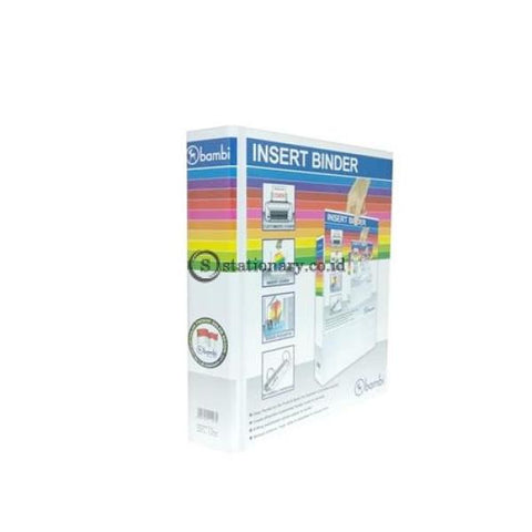 Bambi Insert Ring Binder 3D Mika A4 #2133M Office Stationery