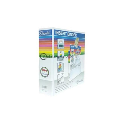 Bambi Insert Ring Binder 3D Mika A4 #2134M Office Stationery