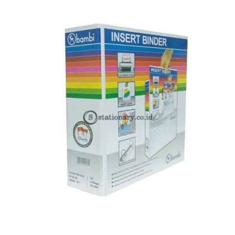 Bambi Insert Ring Binder 4D Mika A4 #2145M Office Stationery