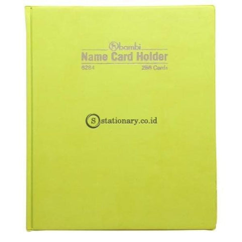 Bambi Name Card Holder 8 Name Card per Page (256 Cards) #6284