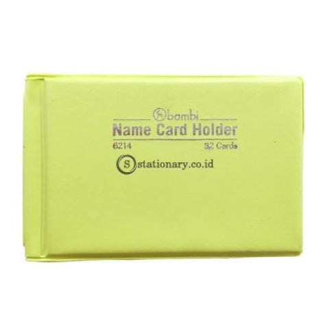 Bambi Name Card Holder 1 Name Card per Page (32 Cards) #6214