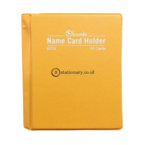 Bambi Name Card Holder 2 Name Card per Page (64 Cards) #6224