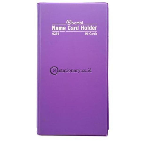 Bambi Name Card Holder 3 Name Card per Page (96 Cards) #6234