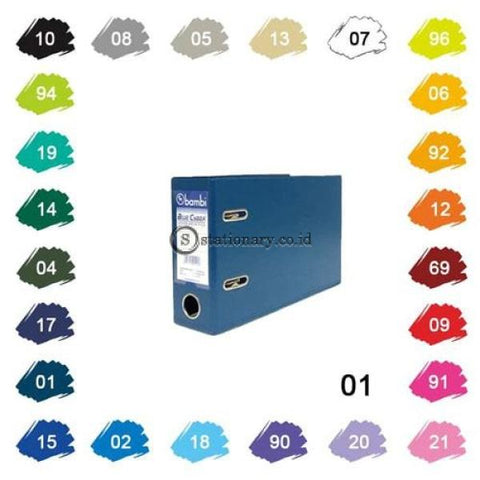 Bambi Ordner Pvc Lever Arch File Voucher 75Mm #1012 Office Stationery