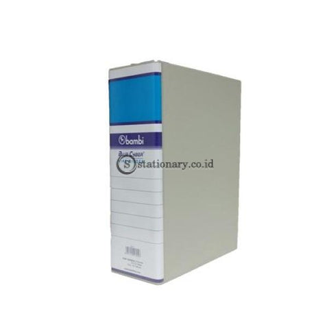 Bambi Pipe Binder 2 Hole With Full Spine 4 Colour Labels (80Mm) Folio #1078 Office Stationery