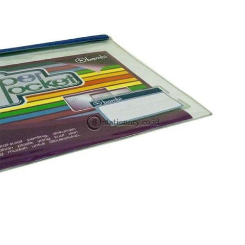 Bambi Zipper Pocket With Metal Head A5 #5175 Office Stationery