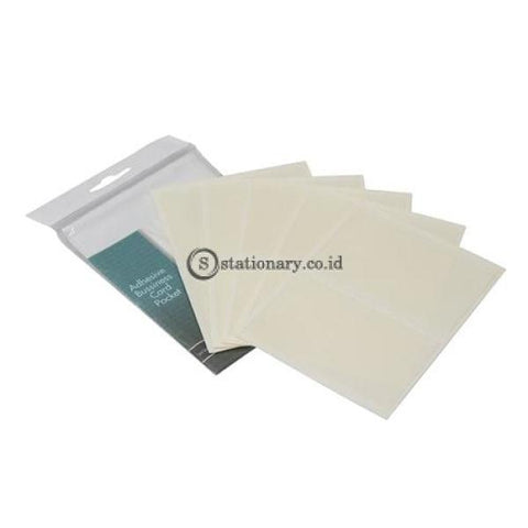 Bantex Adhesive Business Card Pocket (10 Pcs/pack) #8876 Office Stationery