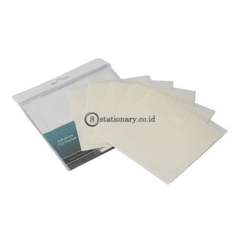 Bantex Adhesive Cd Pocket (5 Pcs/pack) #8874 Office Stationery It Supplies