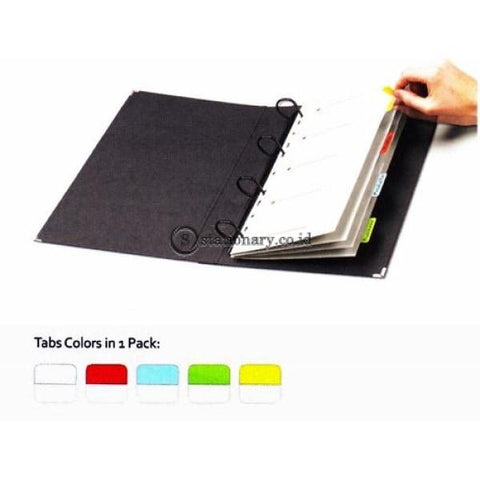 Bantex Adhesive Index Tabs 25Mm #8872 Office Stationery Promosi