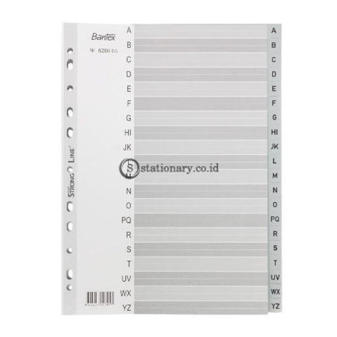 Bantex Alphabetical Indexes A4 21 pages (A-Z index) #6203