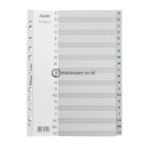 Bantex Alphabetical Indexes A4 21 Pages (A-Z Index) #6203 Office Stationery
