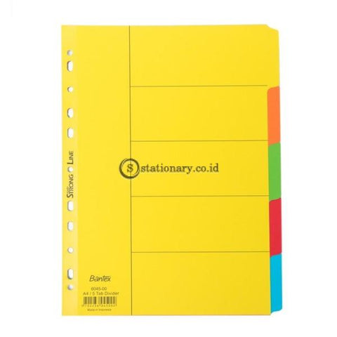 Bantex Cardboard Divider A4 (5 pages) #6045