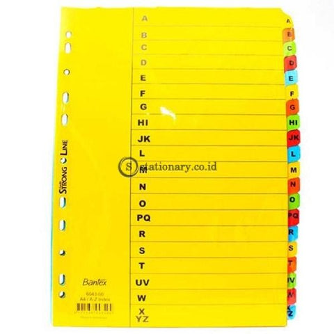 Bantex Cardboard Divider A4 A-Z (20 pages) #6043