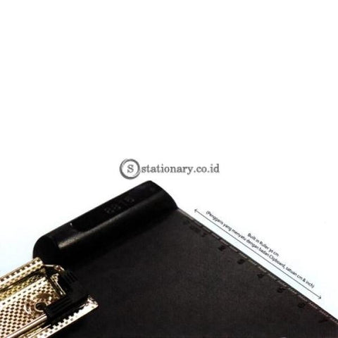 Bantex Clipboard Plastics Folio #8815 Hitam - 10 Office Stationery