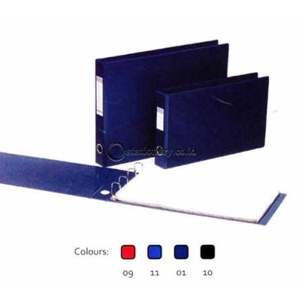 Bantex Computer Data Ring Binder 9 1/2 X11 4B 35Mm Blue #1593 01 Office Stationery