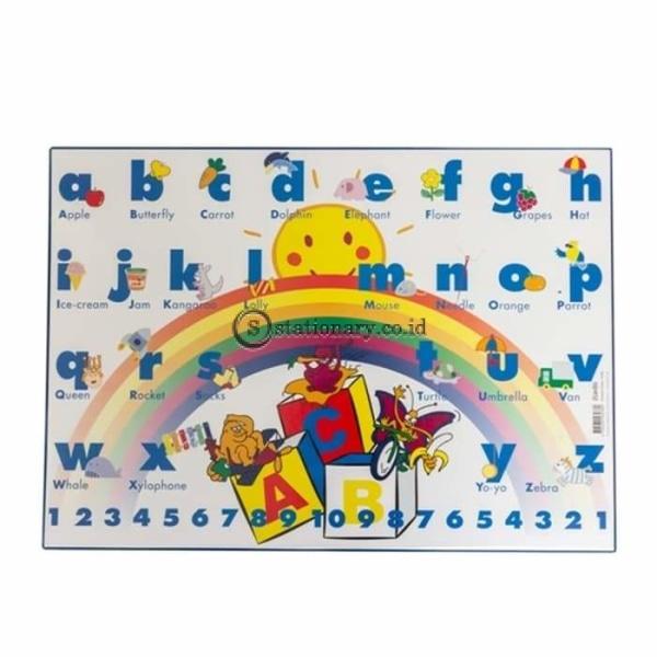 Bantex Desk Pad for Childern Alphabets Motives 33x46cm Blue #4160 01