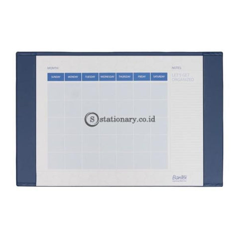 Bantex Deskpad Calender Large Blue #4161 01