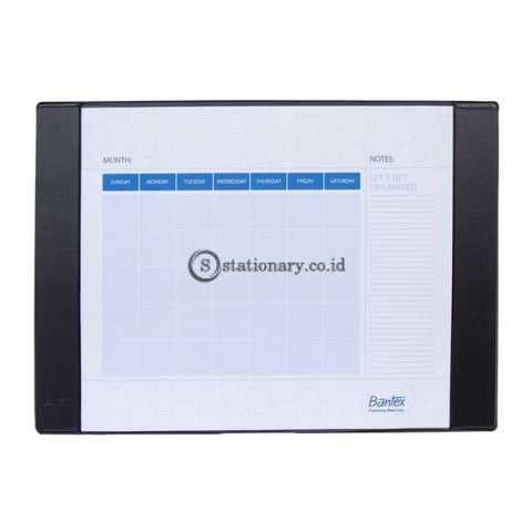 Bantex Deskpad Calender Small Black #4163 10