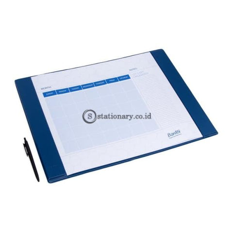 Bantex Deskpad Calender Small Blue #4163 01