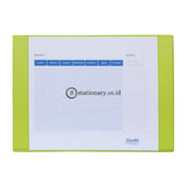 Bantex Deskpad Calender Small Lime #4163 65