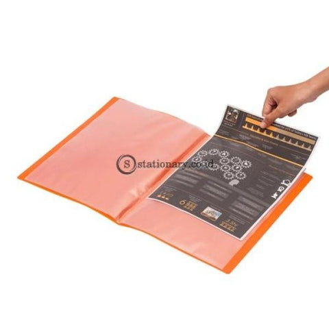Bantex Display Book 10 Pockets A4 #3140 Lime - 65 Office Stationery