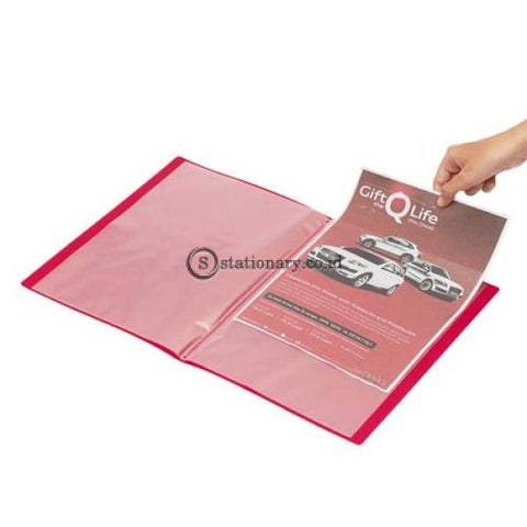 Bantex Display Book 10 Pockets A4 #3140 Lime - 65 Office Stationery