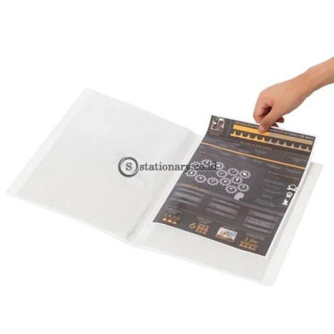 Bantex Display Book 20 Pockets A4 #3143 Lime - 65 Office Stationery Promosi