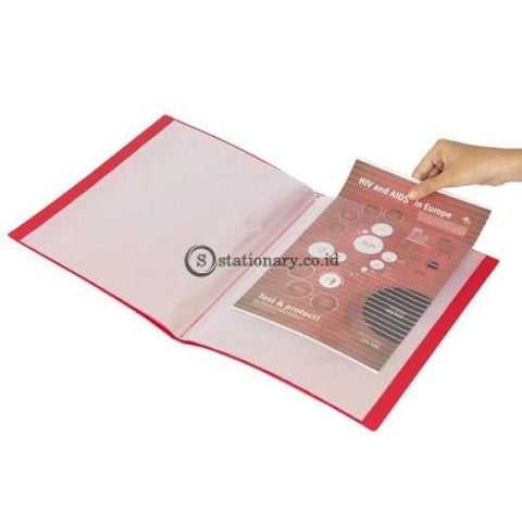 Bantex Display Book 20 Pockets A4 #3143 Lime - 65 Office Stationery Promosi