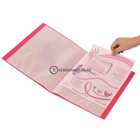 Bantex Display Book 20 Pockets A4 #3143 Lime - 65 Office Stationery Promosi