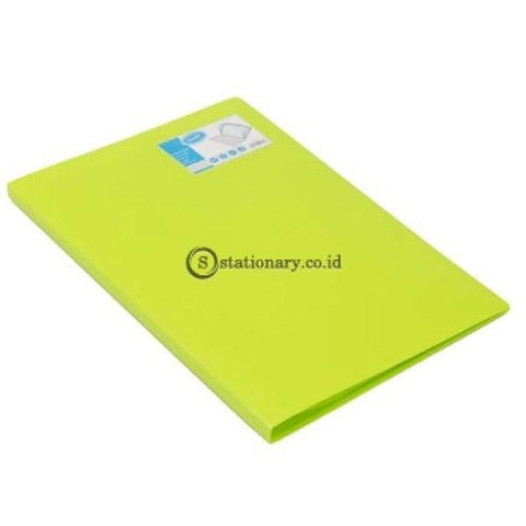 Bantex Display Book 20 Pockets Folio #3183 Lime - 65 Office Stationery