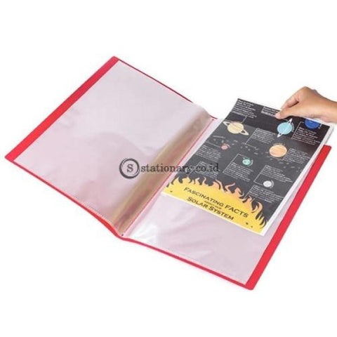 Bantex Display Book 20 Pockets Folio #3183 Lime - 65 Office Stationery