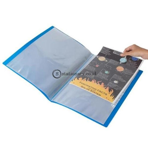 Bantex Display Book 20 Pockets Folio #3183 Lime - 65 Office Stationery