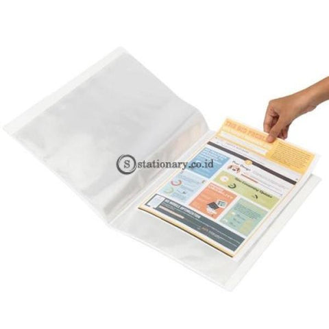 Bantex Display Book 40 Pockets Folio #3185 Lime - 65 Office Stationery