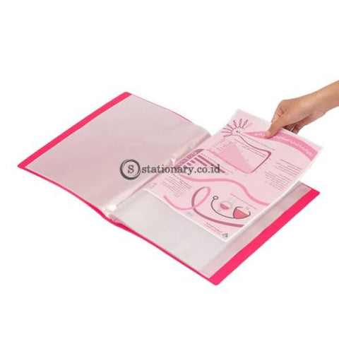 Bantex Display Book 60 Pockets Folio #3187 Lime - 65 Office Stationery