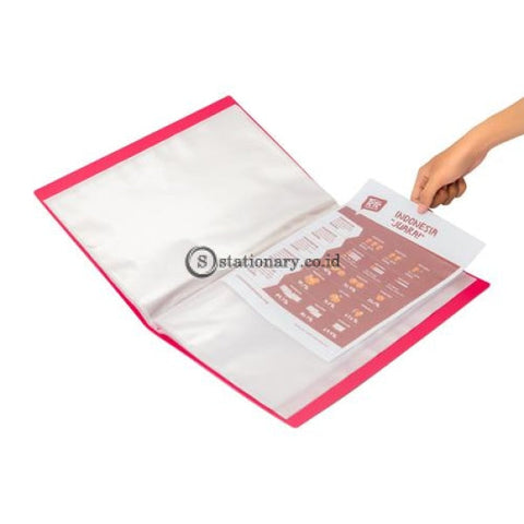 Bantex Display Book 60 Pockets Folio #3187 Lime - 65 Office Stationery