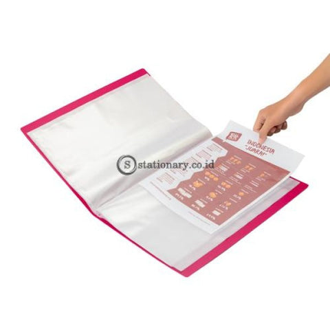Bantex Display Book 60 Pockets Folio #3187 Lime - 65 Office Stationery
