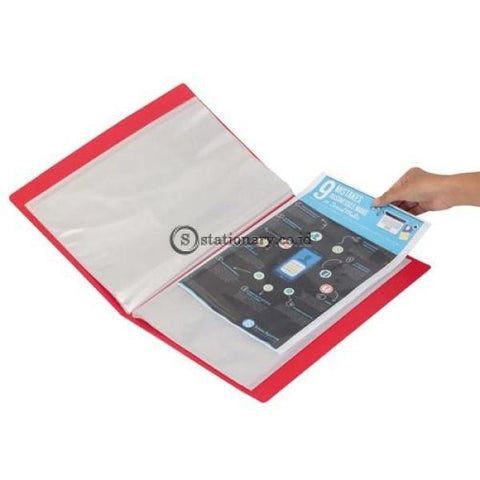 Bantex Display Book Hello Kitty 20 Sheets Folio Lemon #3183A26Hk - 26 Office Stationery
