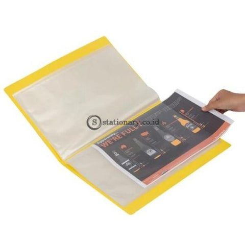 Bantex Display Book Hello Kitty 20 Sheets Folio Lemon #3183A26Hk - 26 Office Stationery