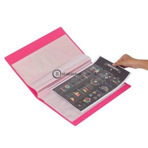 Bantex Display Book Hello Kitty 40 Sheets Folio #3185A26Hk Lemon - 26 Office Stationery