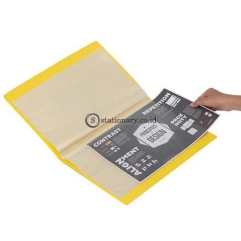 Bantex Display Book Hello Kitty 40 Sheets Folio #3185A26Hk Lemon - 26 Office Stationery