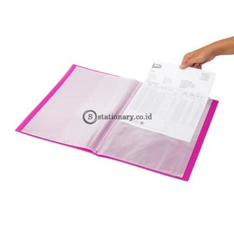 Bantex Display Book Transparent Folio (20 Pockets) #3156 Office Stationery