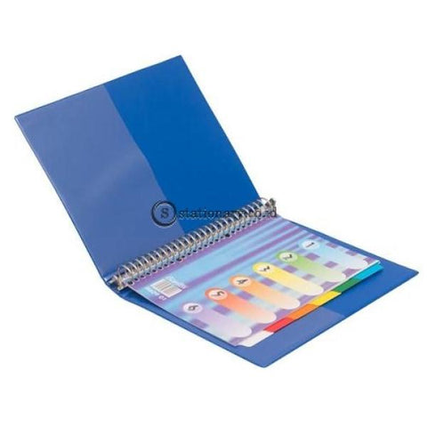Bantex Divider 26 Holes B5 Blue Lines #8609 01 Office Stationery