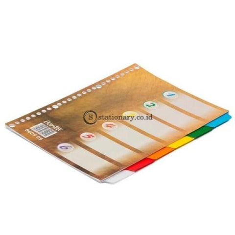 Bantex Divider 26 Holes B5 Light Brown #8609 05 Office Stationery