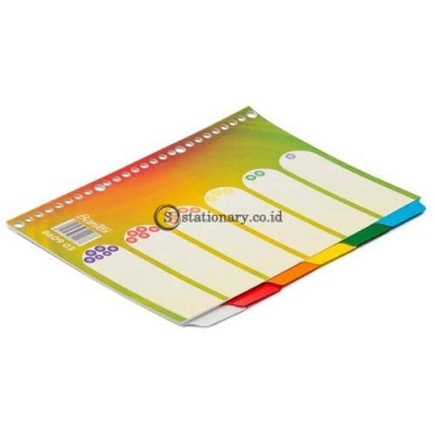 Bantex Divider 26 Holes B5 Yellow #8609 03 Office Stationery