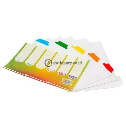 Bantex Divider 26 Holes B5 Yellow #8609 03 Office Stationery