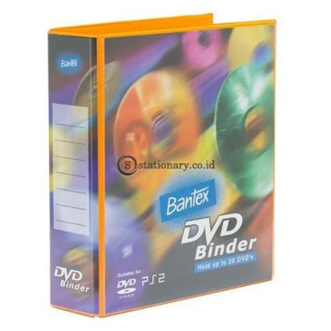 Bantex Dvd Binder 2 Ring 40Mm (Including 5 Sheets Pockets) #8541 65 Office Stationery It Supplies