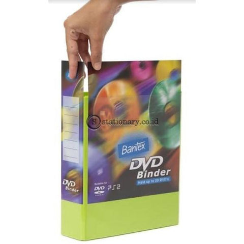 Bantex Dvd Binder 2 Ring 40Mm (Including 5 Sheets Pockets) #8541 65 Office Stationery It Supplies