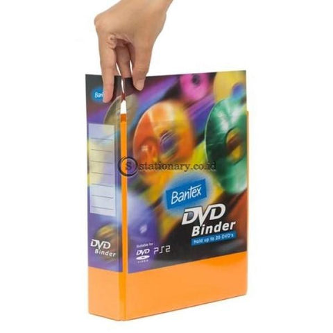 Bantex Dvd Binder 2 Ring 40Mm (Including 5 Sheets Pockets) #8541 65 Office Stationery It Supplies