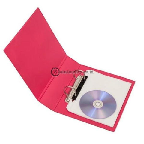 Bantex Dvd Binder 2 Ring 40Mm (Including 5 Sheets Pockets) #8541 65 Office Stationery It Supplies